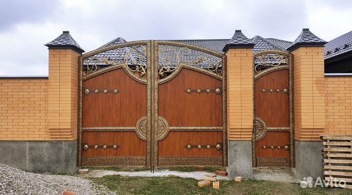 Кованные ворота