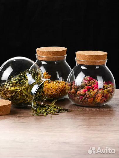Банка для хранения продуктов, специй, трав