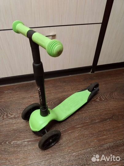 Самокат детский трехколесный бу