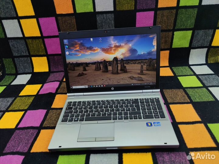 Металлический ноутбук HP elitebook 8570P