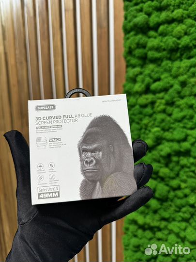Защитное стекло Supglass на Apple Watch 49mm