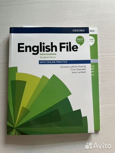 English file intermediate учебник + раб тетр