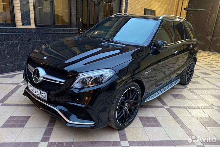В рестайлинг переделка Mercedes gle 63