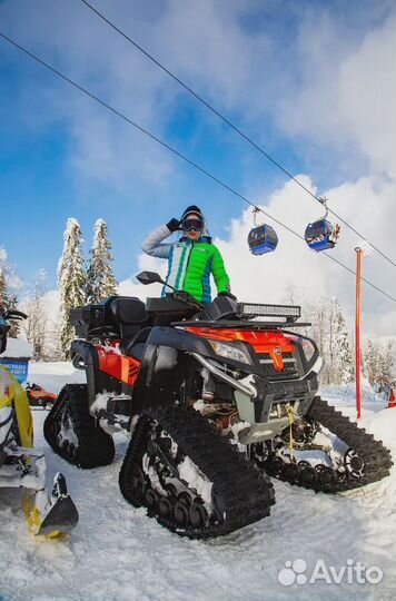 Снегоходы на Красной поляне, прокат снегоходов
