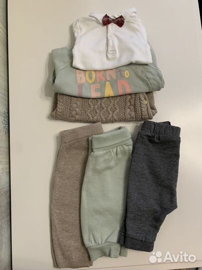 Костмчики h&m на новорожденного