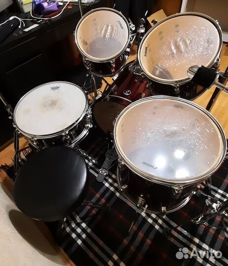 Барабанная установка Sonor F507 Combo Wine Red