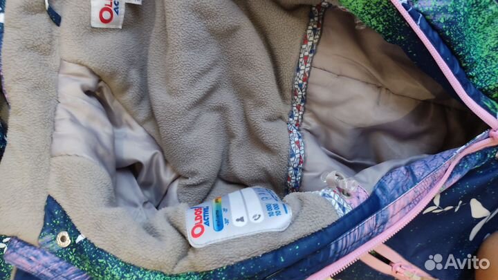 Зимний комбинезон для девочки 116