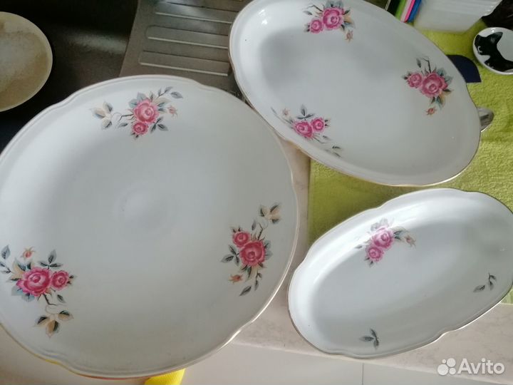 Блюдо фарфор СССР