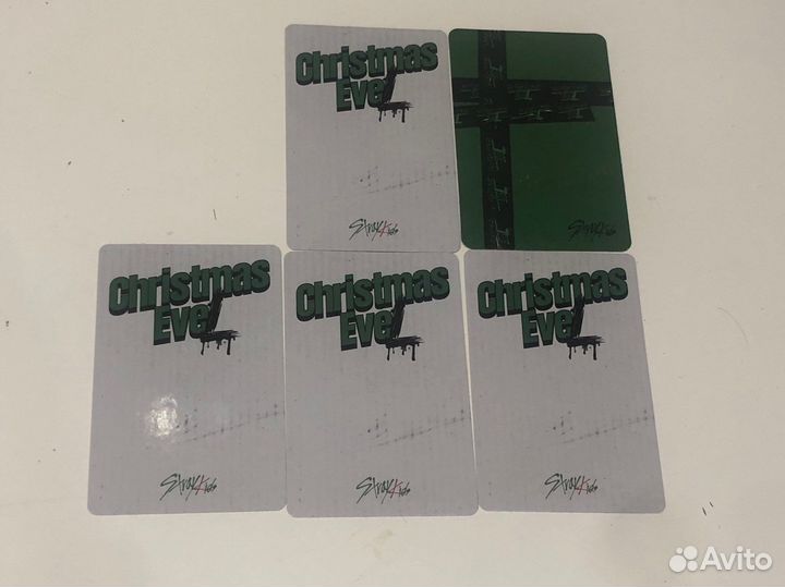 Карты stray kids christmas evel