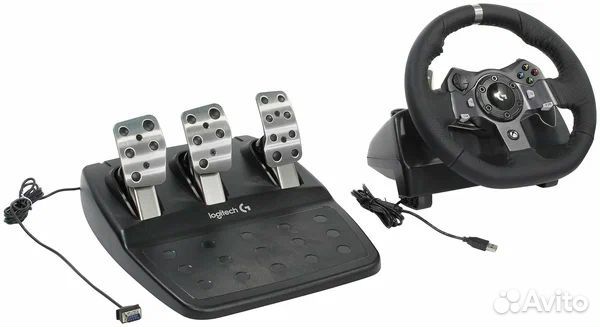 Руль Logitech G920 + Шифтер Logitech Driving Force