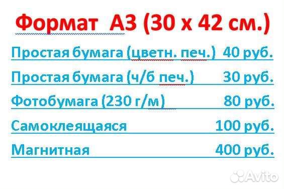 Распечатка, ламинирование, сканиров. (Затулинка)