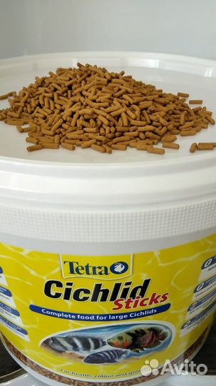 Корм для цихлид Tetra Cichlid Sticks (палочки)