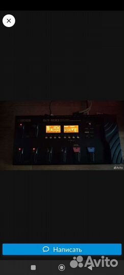 Гитарный процессор boss gt 100