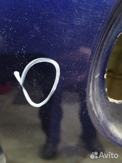 Крыло заднее левое Citroen C3 хэтчбек 1.4 KFU 2006