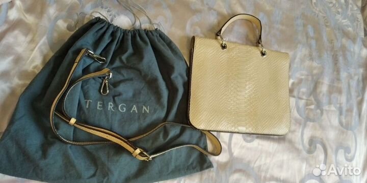 Сумка новая Tergan натуральная кожа