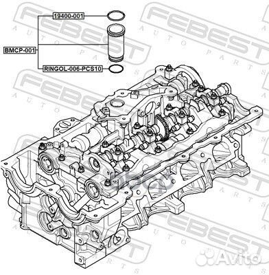 Втулка свечи зажигания BMW bmcp-001 Febest