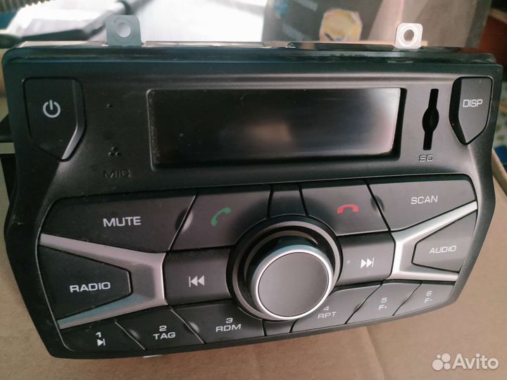 Автомагнитола бу штатная Веста