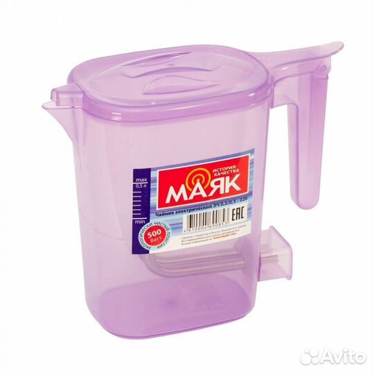 Чайник электрический 0,5л Новый