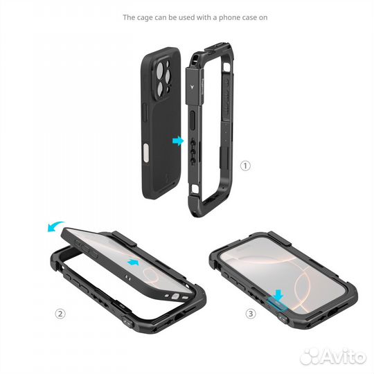 Smallrig 5007 Клетка dual kit для iPhone 16 Pro