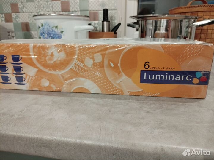 Чайно кофейный сервиз luminarc люминарк