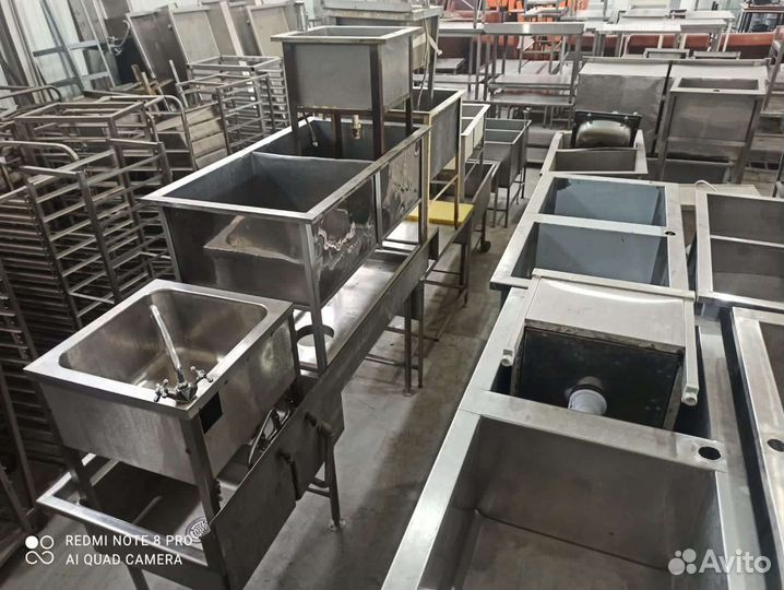 Столы,стелажи,мойки,шпильки полки косынки из нержа