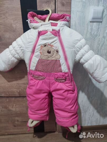 Зимний комбинезон для девочки