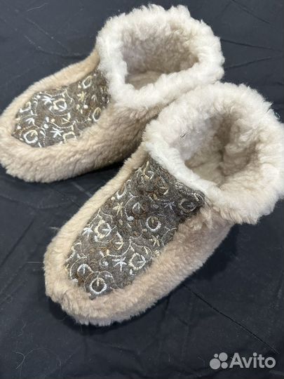 Чуни из меха