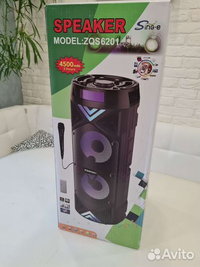 Колонка портативная новая