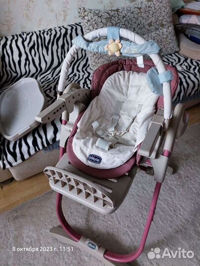 Стульчик для кормления от 0 chicco