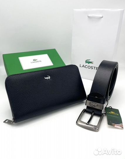 Подарок для мужчины. Ремень и портмоне