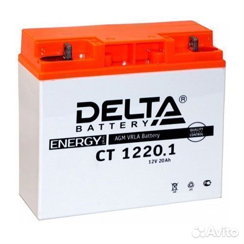 Мото Аккумулятор Delta CT 1220.1