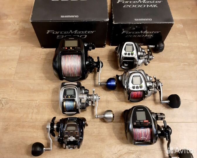 Современные электрокатушки Shimano Forcemaster