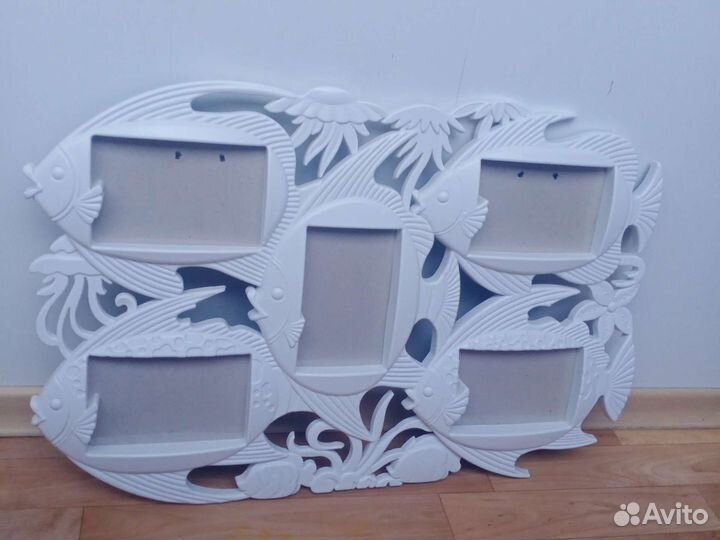 Рамка для фотографий коллаж рыбы