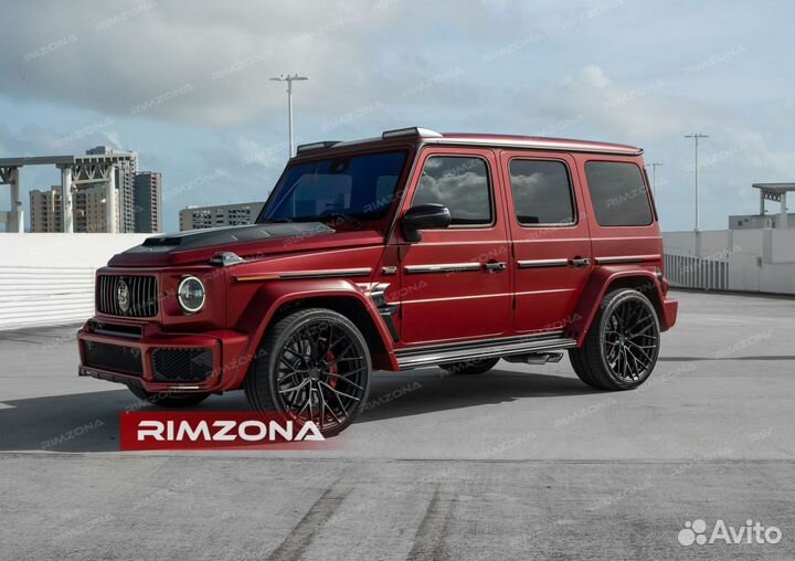 Кованые диски R21 на Mercedes GLE 53 AMG