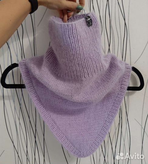 Комплект шапка и снуд