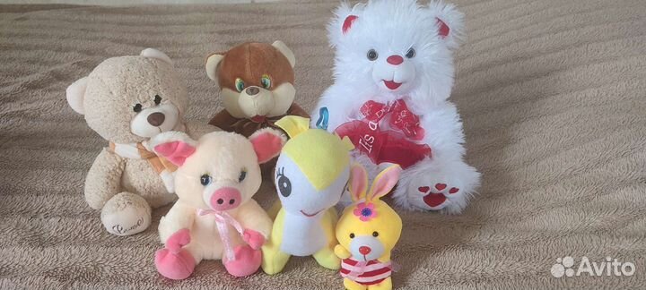 Мягкие игрушки пакетом