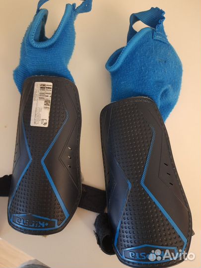 Щитки футбольные детские Декатлон рост 130-150