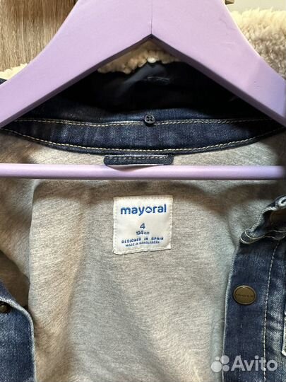 Джинсовая куртка для мальчика