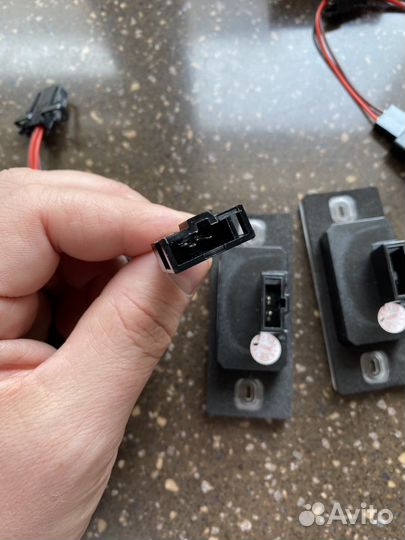 Подсветка номера Volkswagen Tiguan