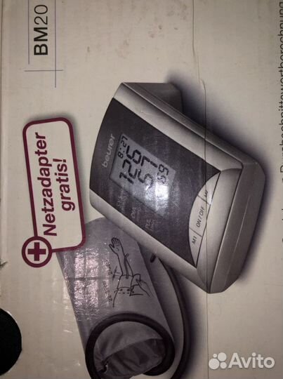 Тонометр Beurer bm20 с адаптером питания