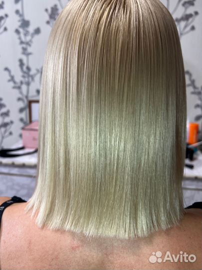 Кератиновое выпрямление, ботокс волос