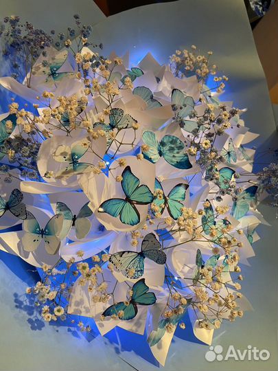 Букет из бабочек