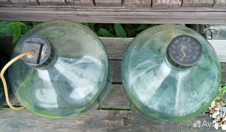 Стеклянные бутыли 20л и бочка под бутыль