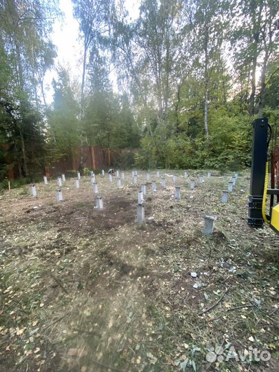 Фундамент жб сваи