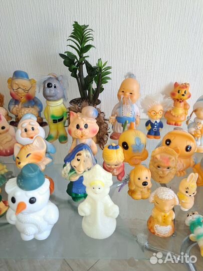 Резиновые игрушки СССР