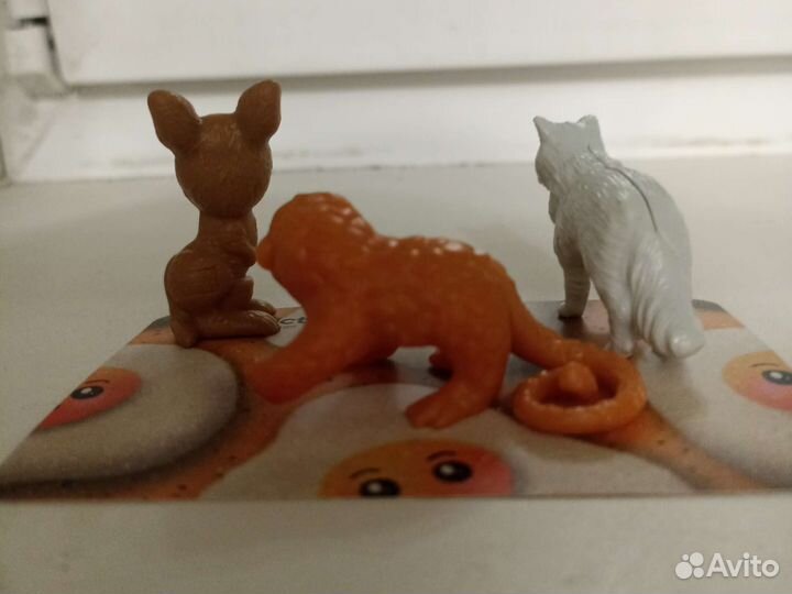 Игрушки киндер сюрприз животные