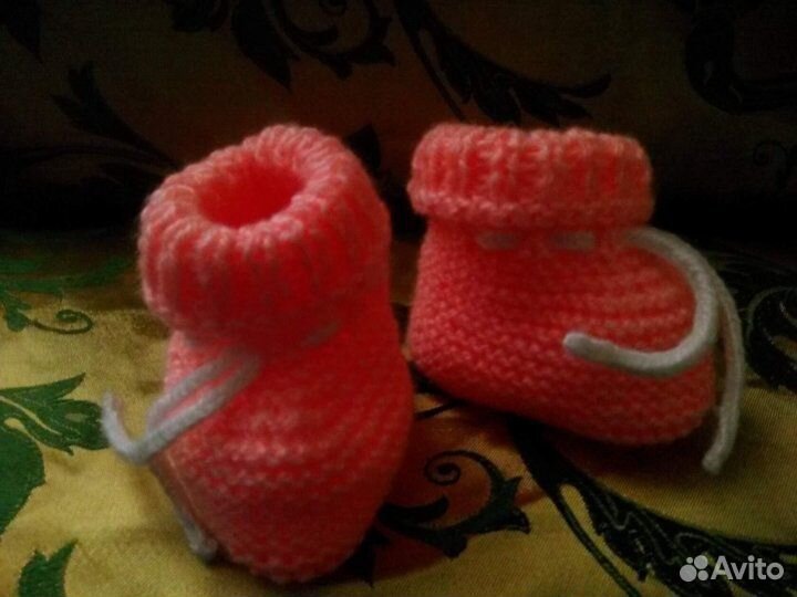 Пинетки вязаные