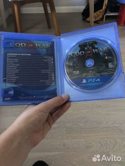 Диски на ps4 god of war