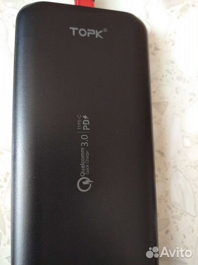 Повербанк 10000 мАч type C PD, QC 3,0