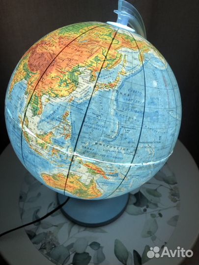 Глобус с подсветкой
